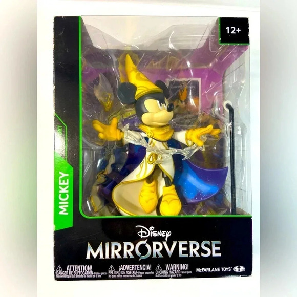 Disney - Mirrorverse - Mickey Mouse Deluxe Figure / Statue 12” - BNIB 💛 - Picture 3 of 13